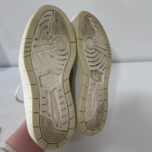 Nike Air Jordan 1 Low Platform Beige Suede | Women’s US 6.5 - Picture 4 of 5